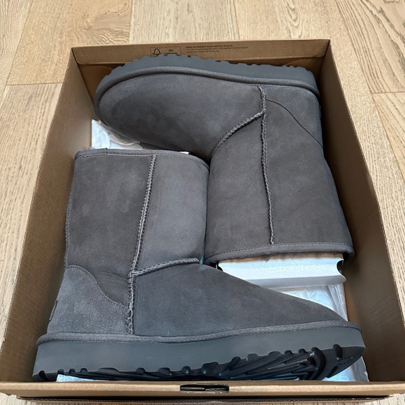 Women’s Classic Short II - Gray Ugg Boots - Picture 7 of 8